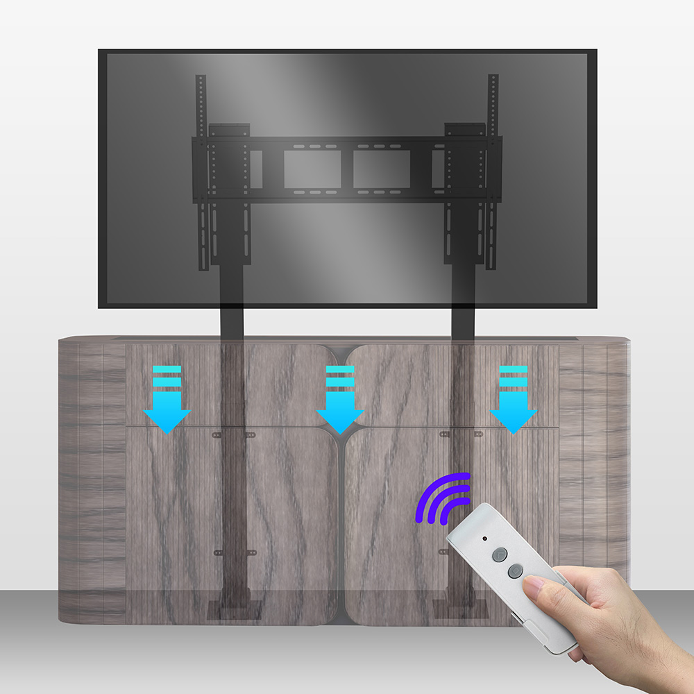 Smart Home Room - 모터식 자동 시스템 거실 전동 TV