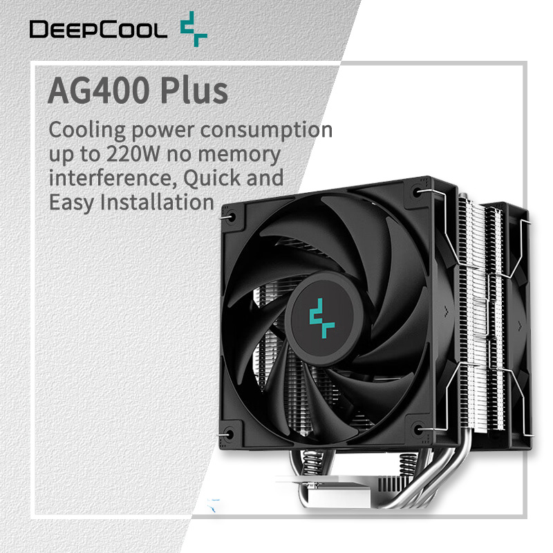 Smart Home Pc - DEEPCOOL AG400 4 히트 파이프 듀얼