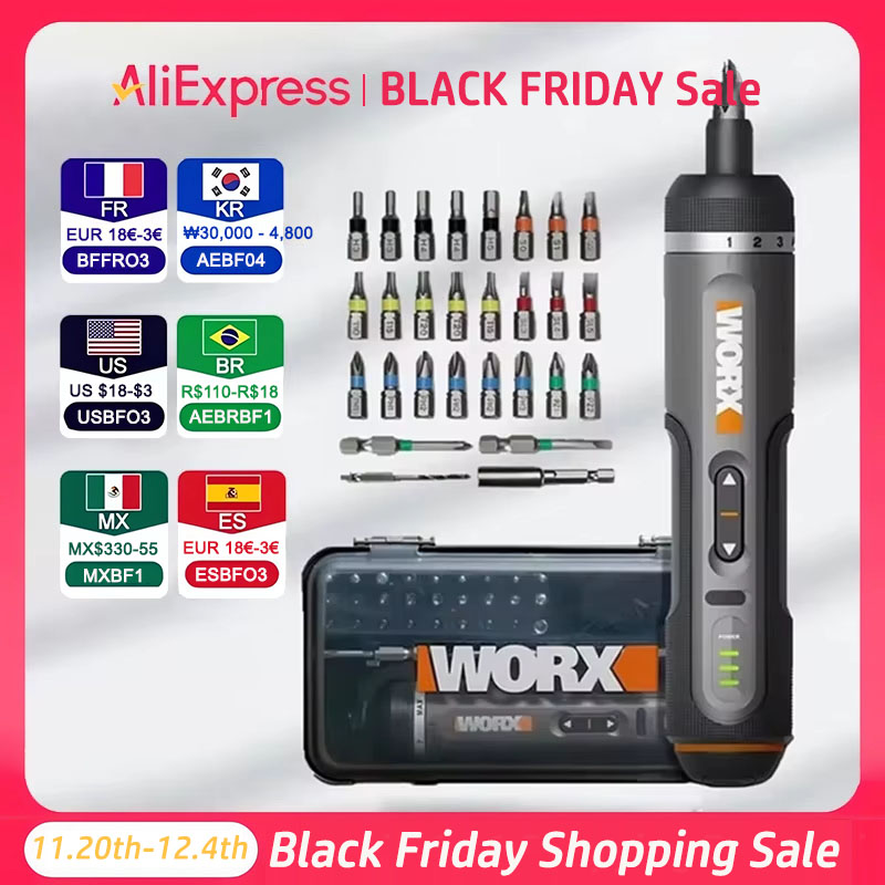 Smart Home Micro Bit - WORX WX242 미니 전기 스크루 드라이버