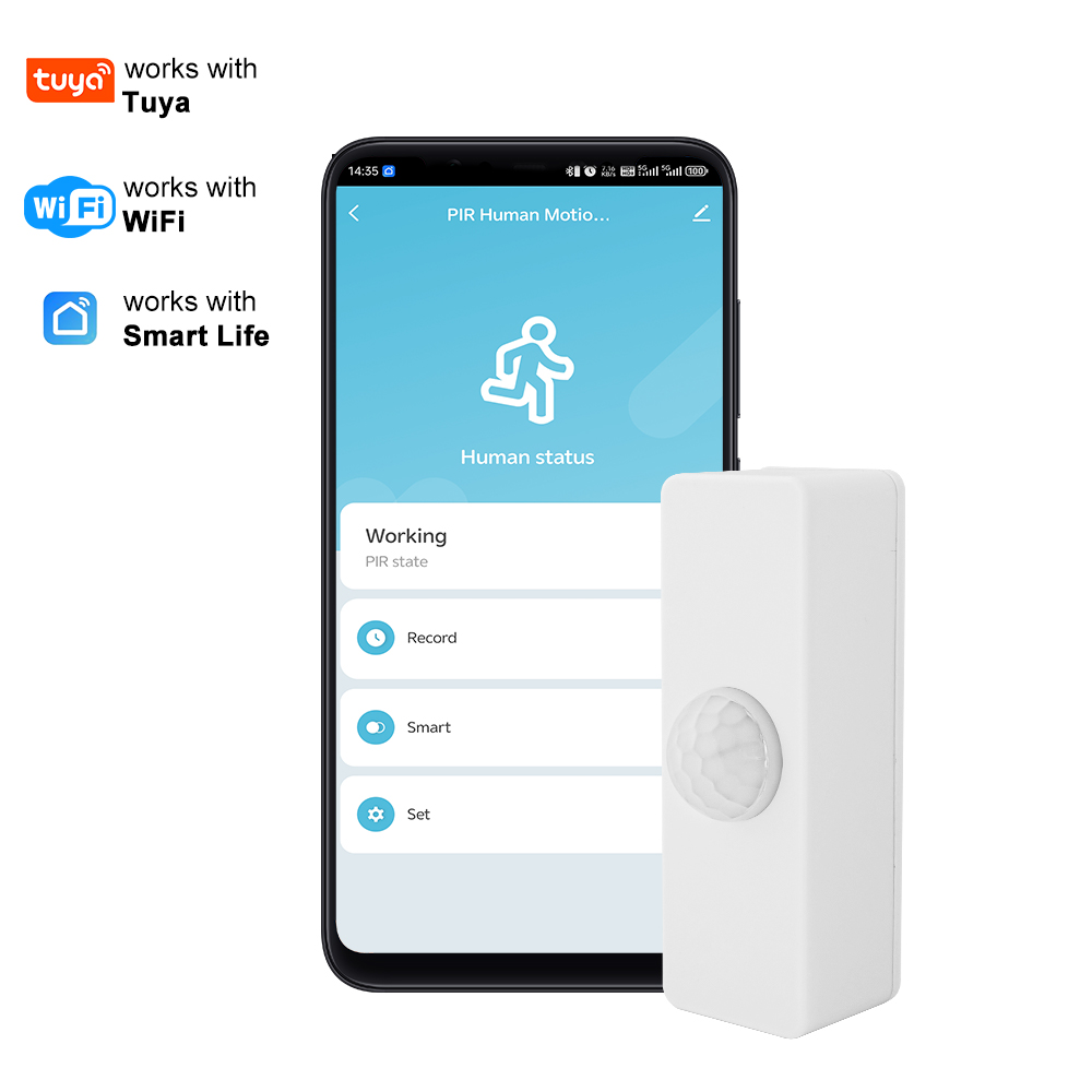 Smart Home Wiser - Tuya 스마트 PIR 모션 센서 스마트