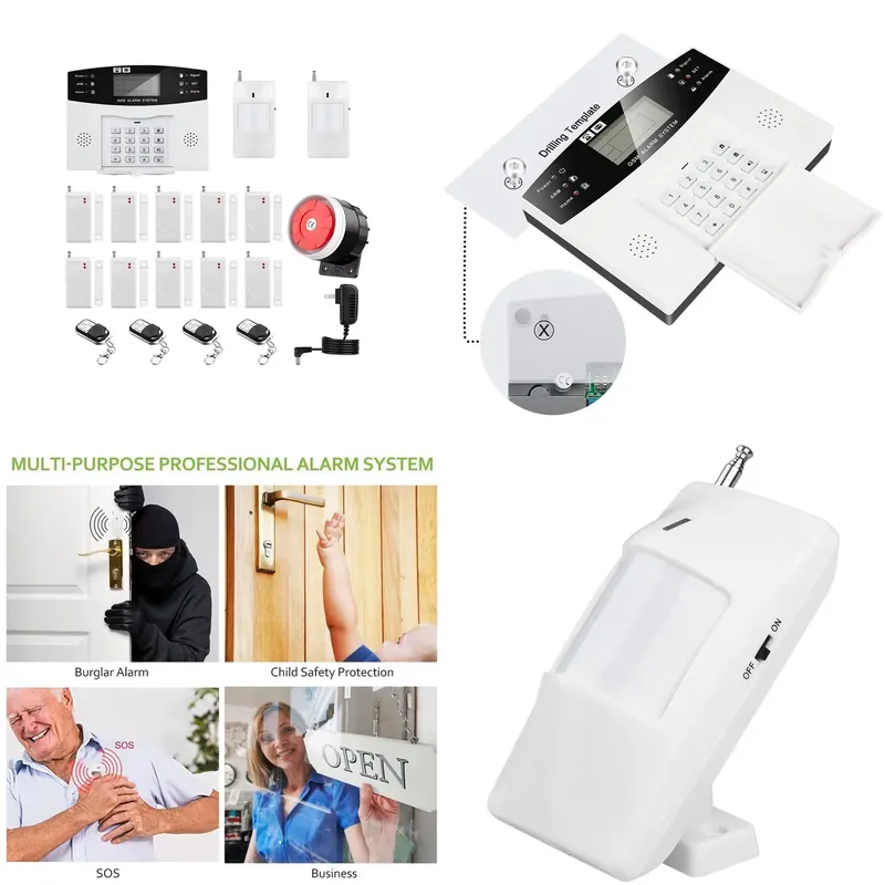 Smart Home Kit - 주택 도난 경보기 키트 자동 다이얼