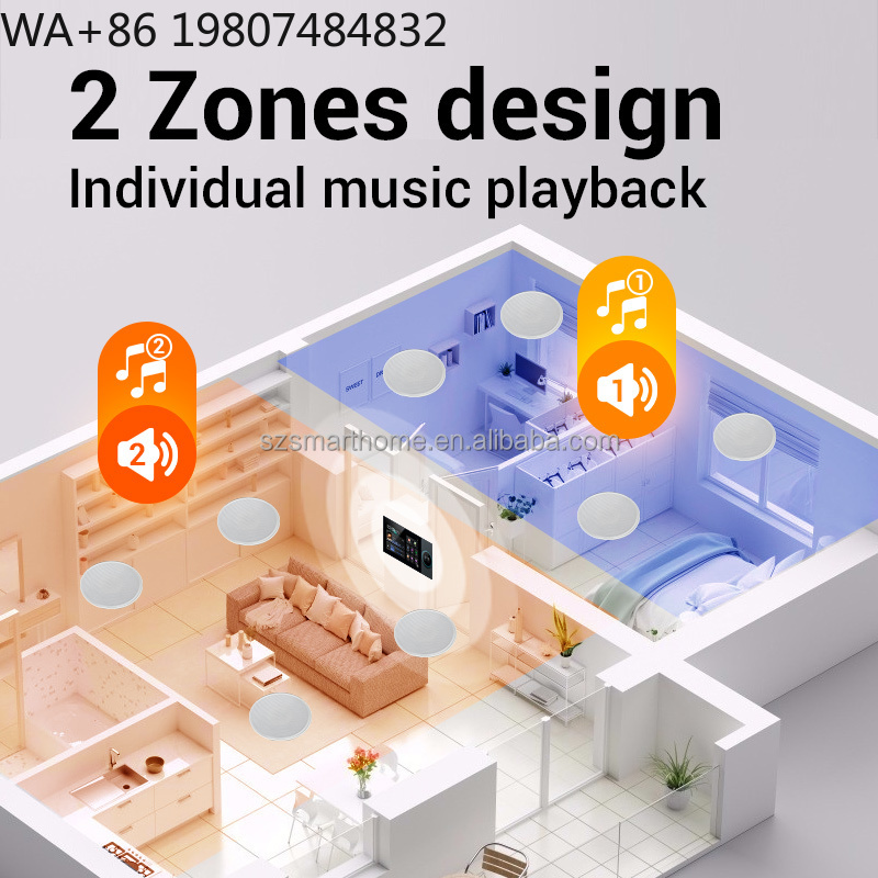 Smart Home System - 7인치 8채널 Zigbee3.0 게이트웨이 스마트 홈