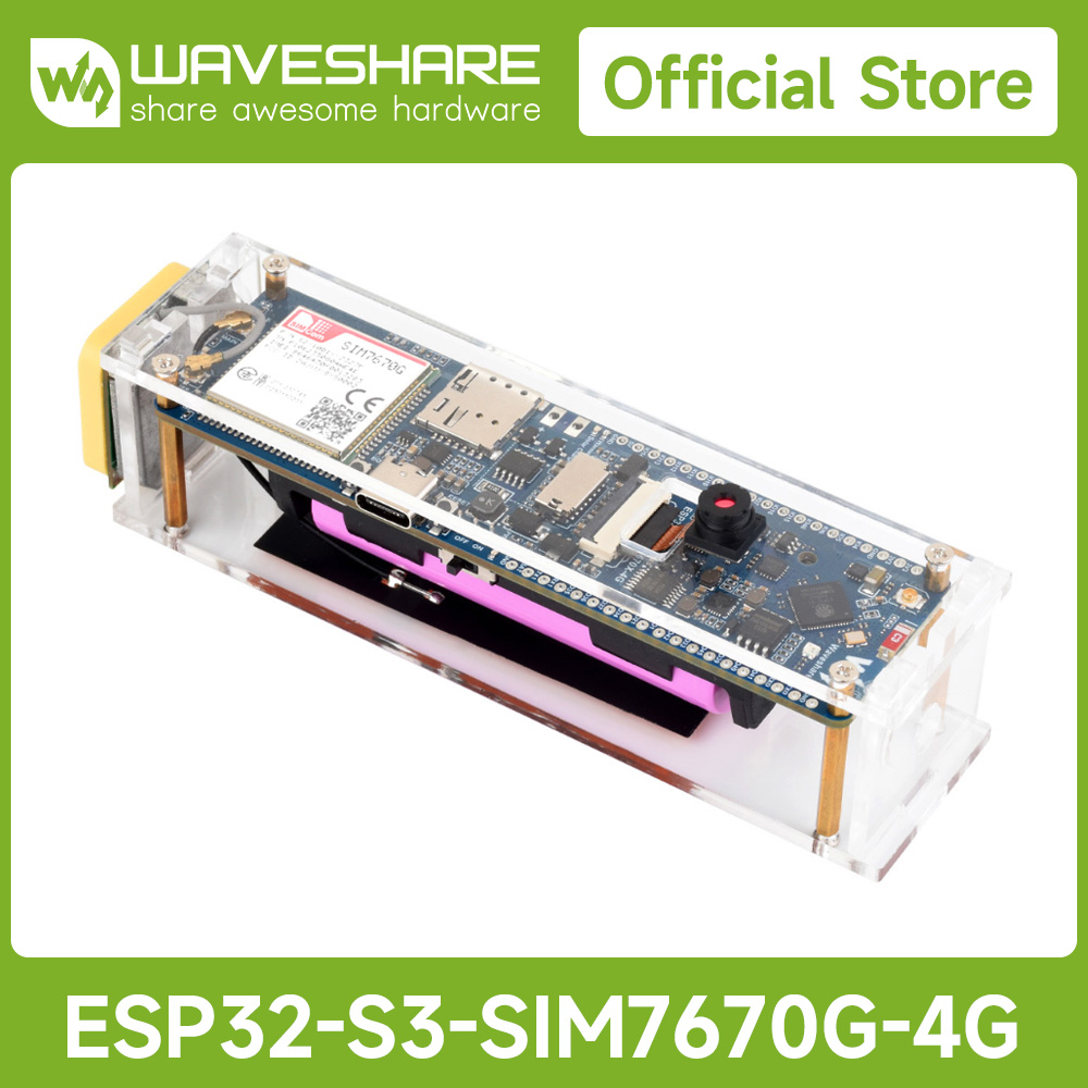 Smart Home Esp32 - Waveshare ESP32-S3 SIM7670G 4G 개발 보드,