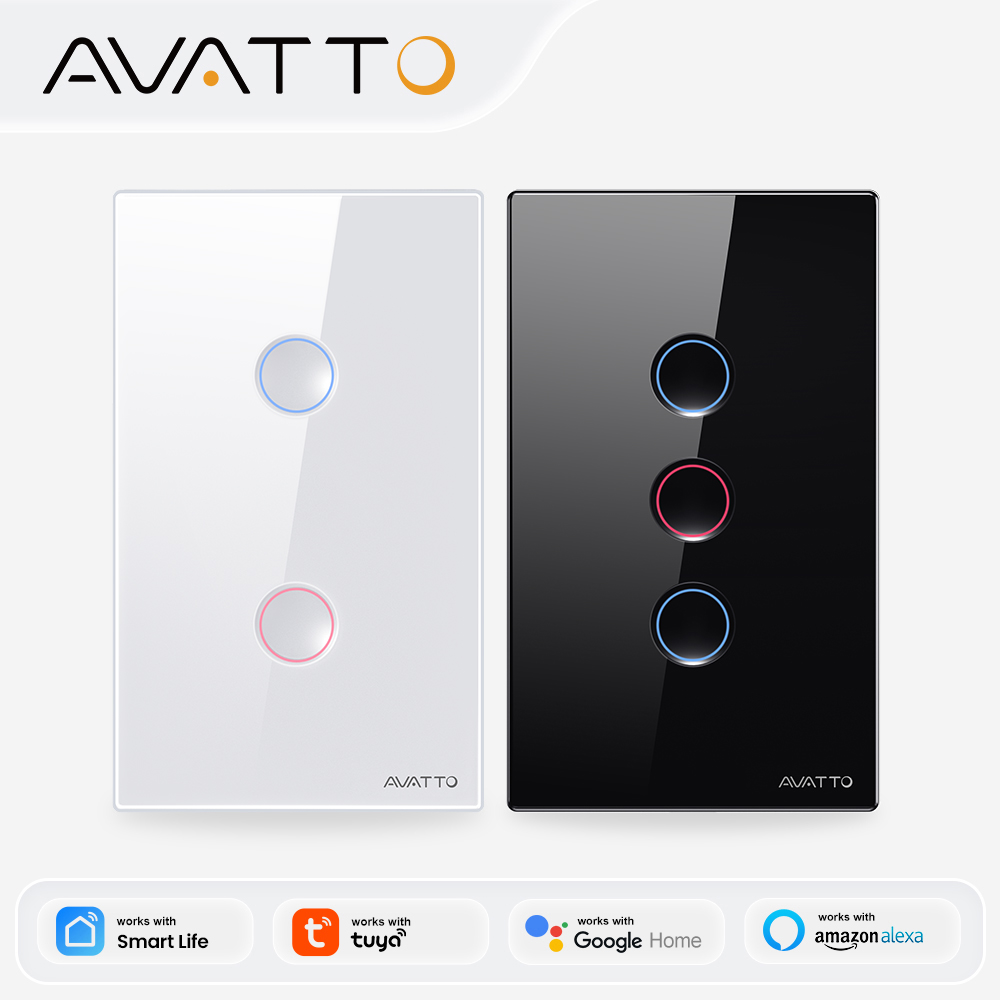 Tuya Smart Switch - AVATTO 1/2/3/4 Gang ZigBee 스마트 라이트