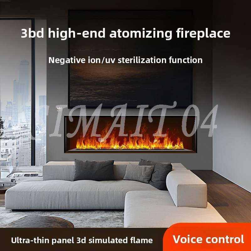 Smart Home Simulation - 3D 분무식 벽난로 가정용 불꽃 가습기