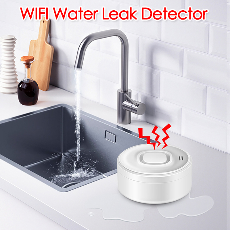 Wifi Water Leak Detector - 스마트 WIFI 누수 감지기 100dB 고음량
