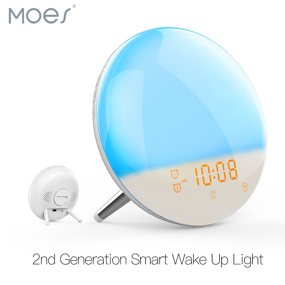 Smart Home Simulation - WiFi 웨이크업 스마트 조명 알람 시계,