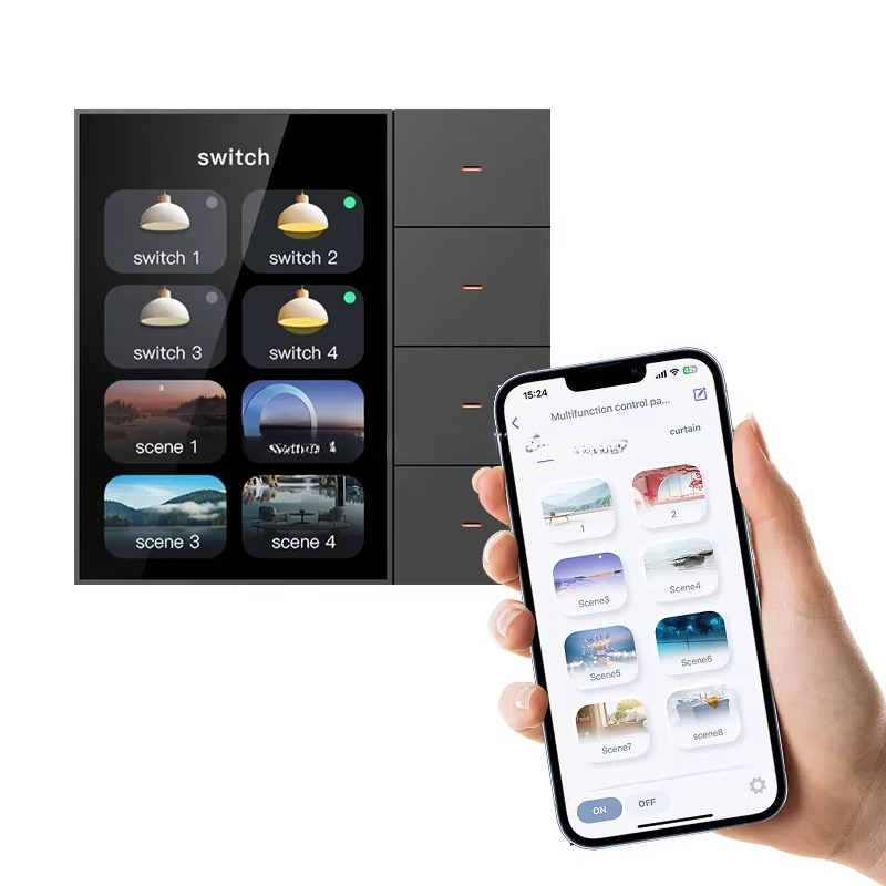 Smart Home Sistem - F3 Pro 3.5인치 IPS 터치 패널