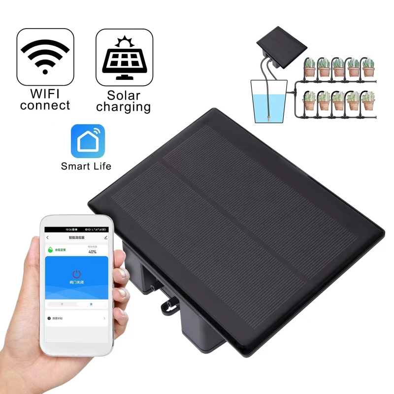 Smart Home Kit - WIFI 태양 자동 급수 기계 키트