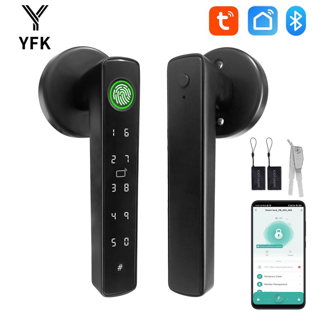 Smart Home Website - YFK 투야 5-in-1 스마트 도어 핸들