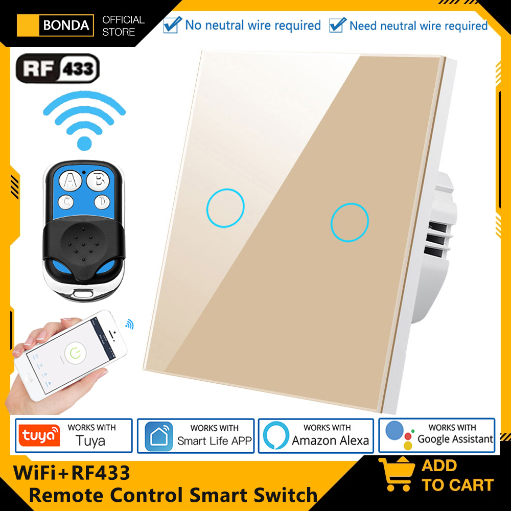 Smart Home Sistem - Tuya EU WiFi + RF433 스마트