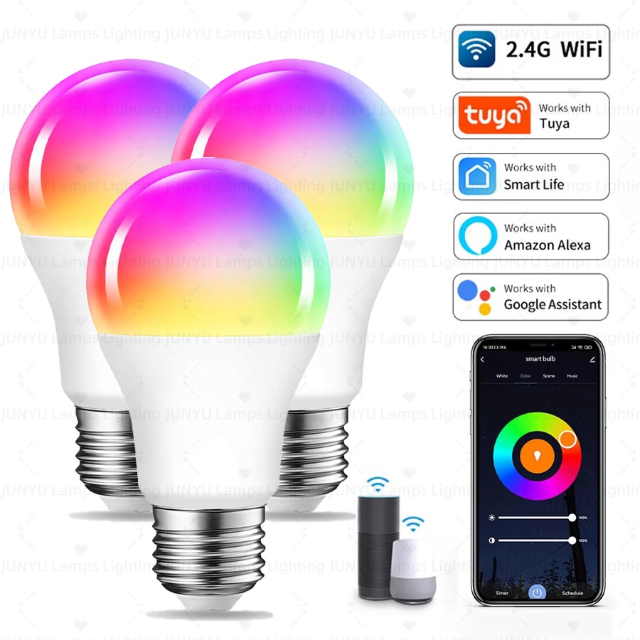 Smart Home Room - 스마트 디밍 RGB LED 전구 E27