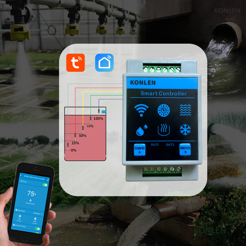 KONLEN Tuya 수위 센서 WIFI 스마트 홈 누 - Wifi Water Leak Detector 리뷰 및 가격