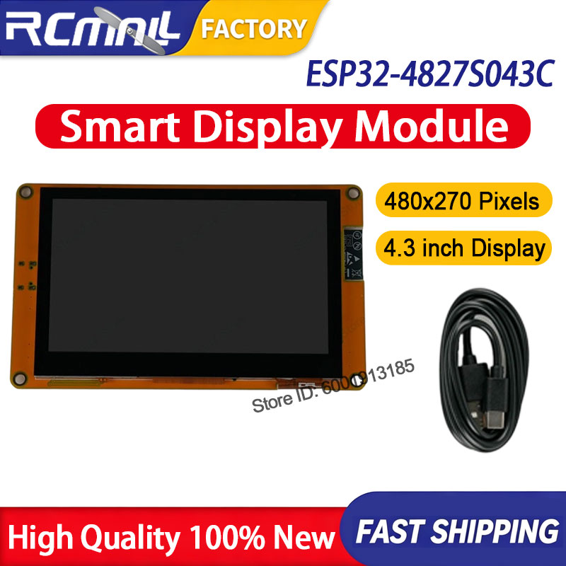 ESP32-4827S043C 4.3인치 스마트 LCD  - Smart Home Esp32 리뷰 및 가격