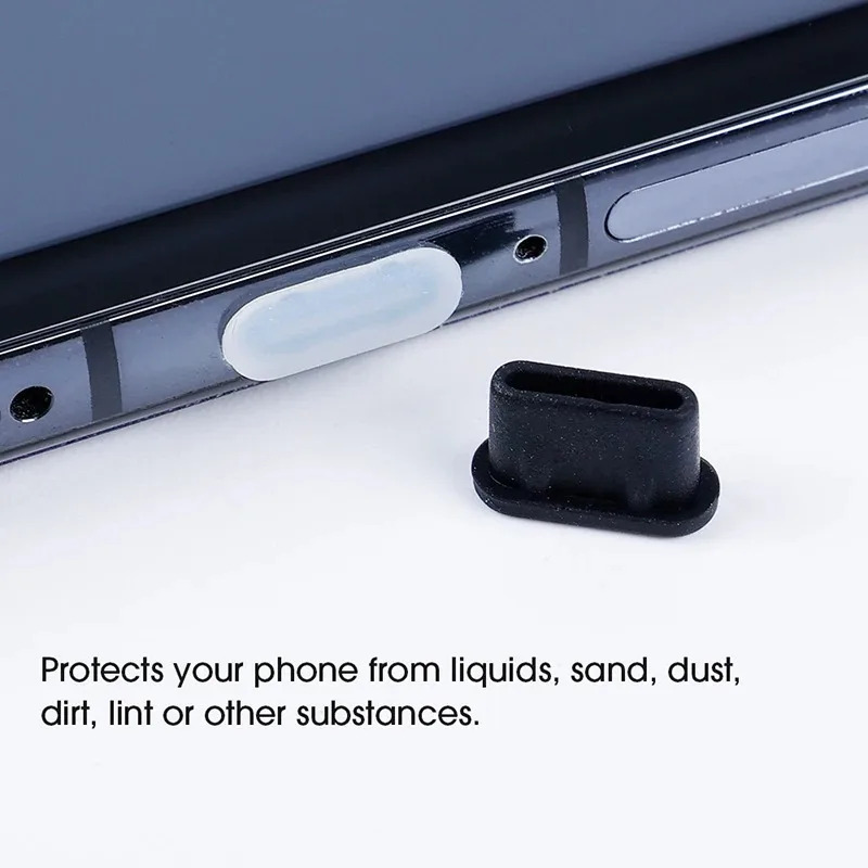 10-500Pcs USB 충전 포트 유형 C 먼지 플러 - Smart Home Samsung 리뷰 및 가격