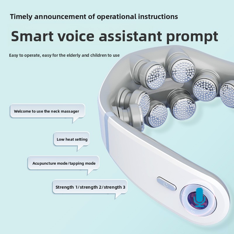 저주파 펄스 목 마사지기, 스마트 전기 경추 마사지기, - Smart Home Simulation 리뷰 및 가격