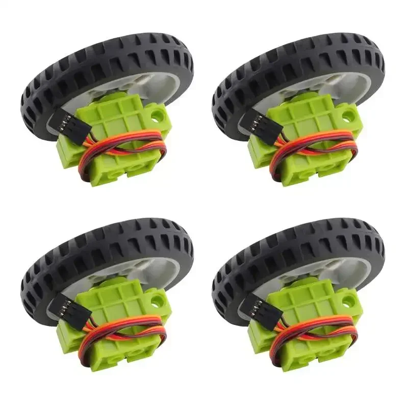 4PCS Geekservo 회전 서보 휠 호환 360도 - Smart Home Micro Bit 리뷰 및 가격