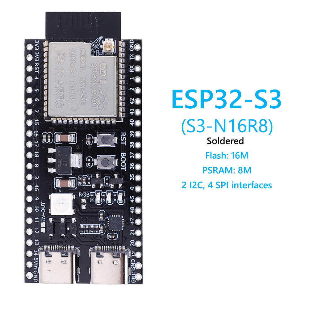 ESP32 S3 N16R8 N8R2 확장 어댑터 키트가 - Smart Home Esp32 리뷰 및 가격