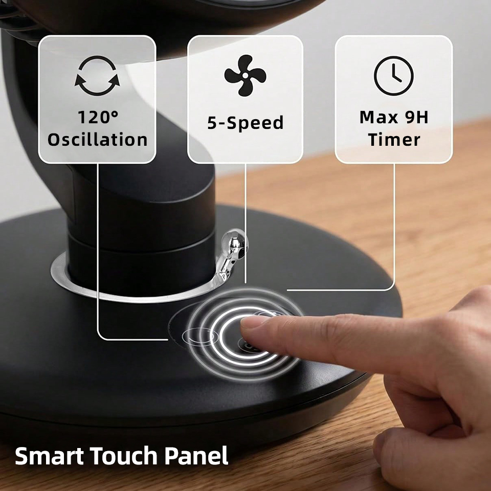7800mAh USB 책상용 선풍기 5단 속도 조절 가 - Smart Home Pc 리뷰 및 가격