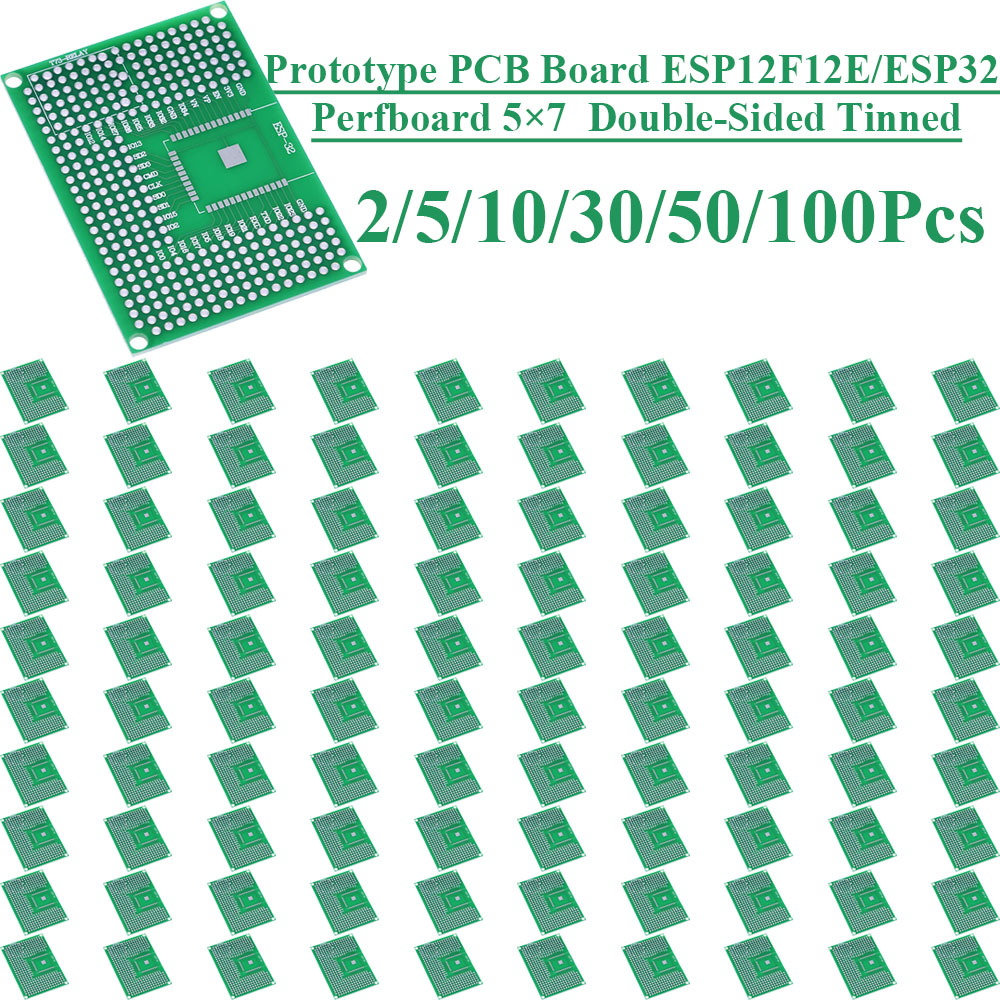 2~100Pcs 5X7 양면 주석 도금 브레드보드 프로 - Smart Home Esp32 리뷰 및 가격