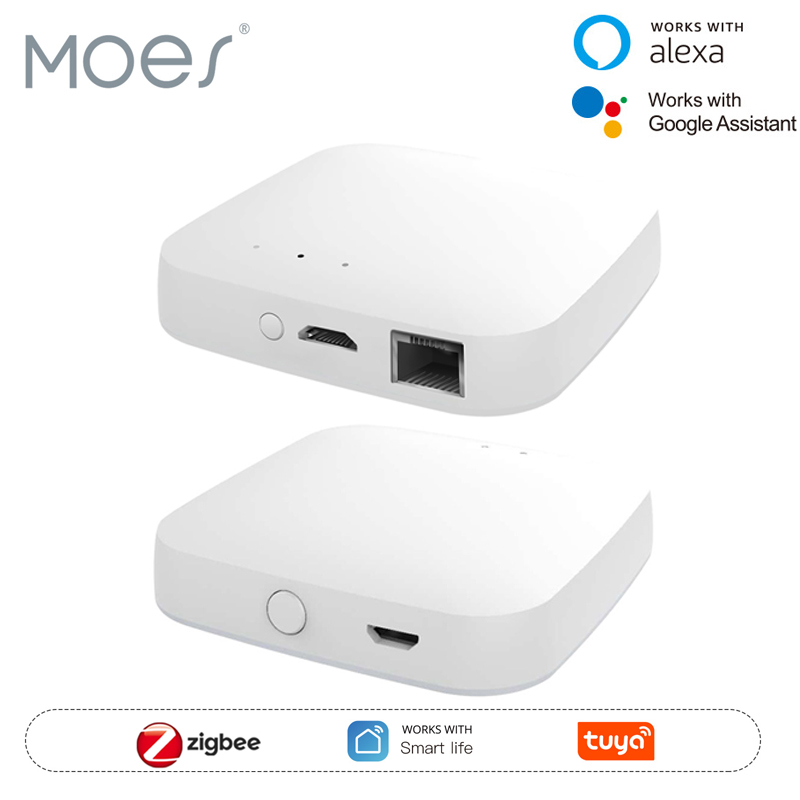 MOES Tuya ZigBee3.0 스마트 허브, 무선 - Smart Home Website 리뷰 및 가격