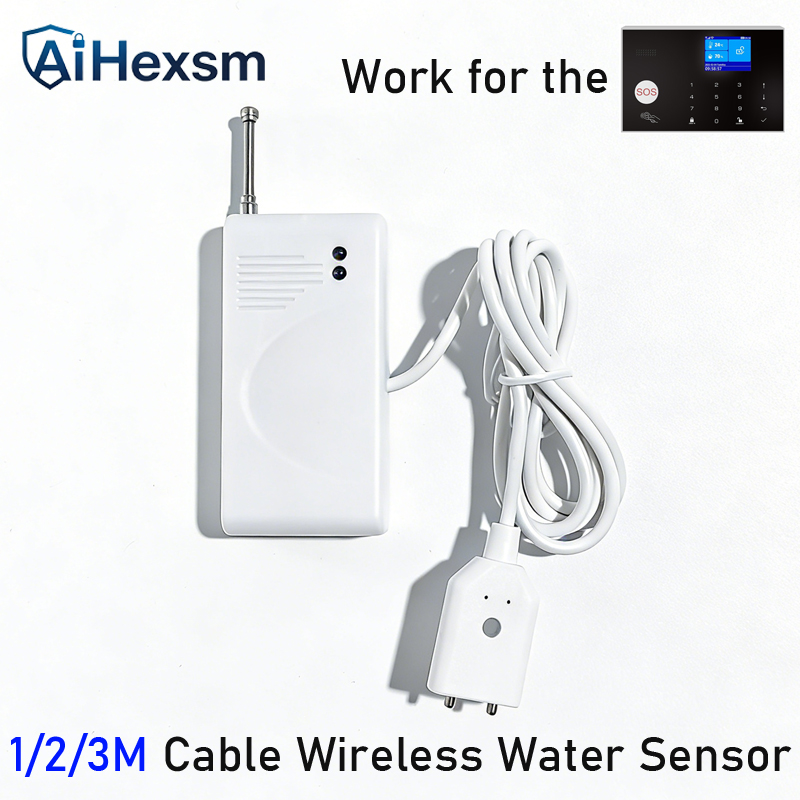 1/2/3미터 무선 433MHz 누수 경보 센서 물 침 - Wifi Water Leak Detector 리뷰 및 가격