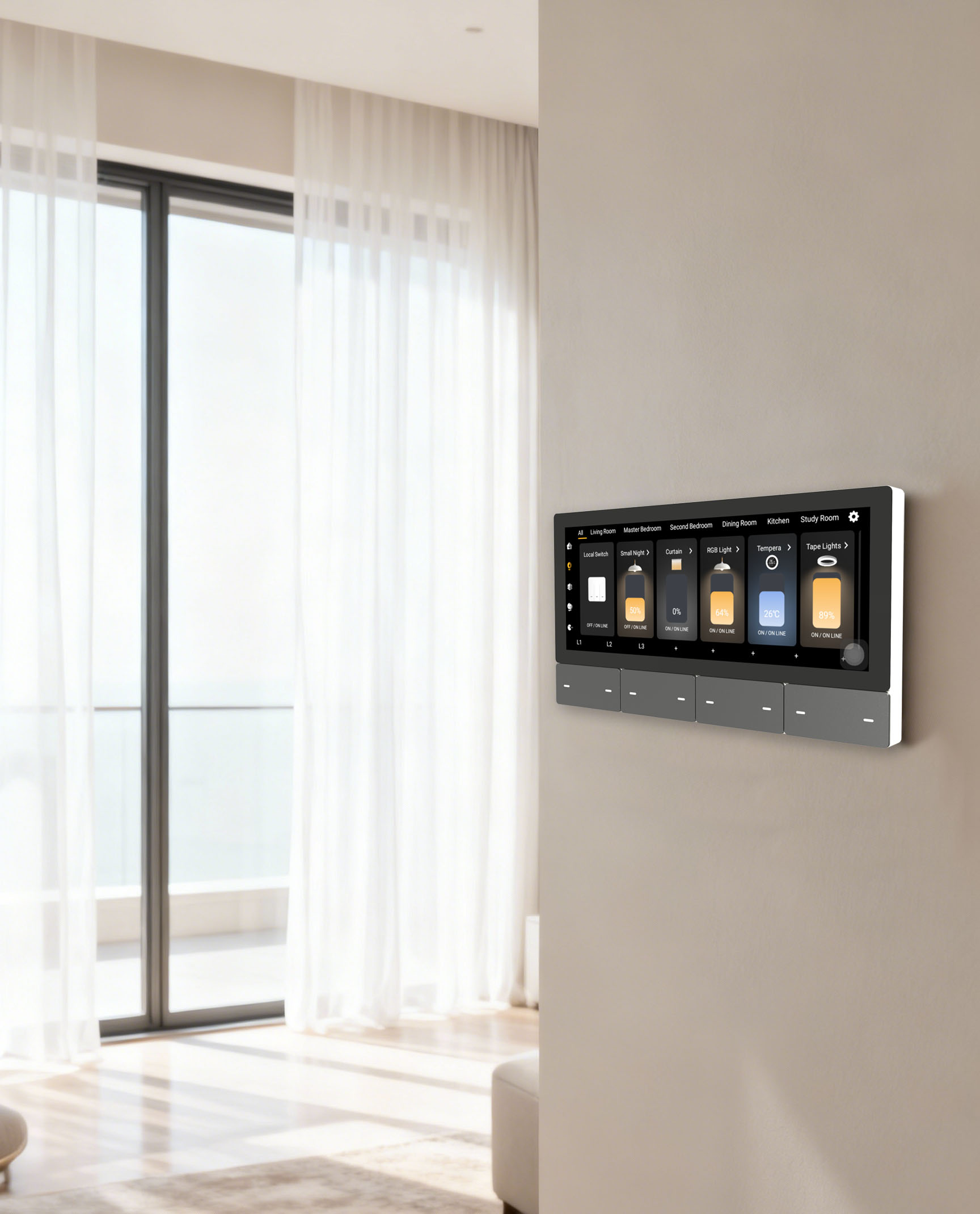 F5 투야 UK 터치스크린 뮤직 플레이어 호스트 스마트 - Smart Home System 리뷰 및 가격