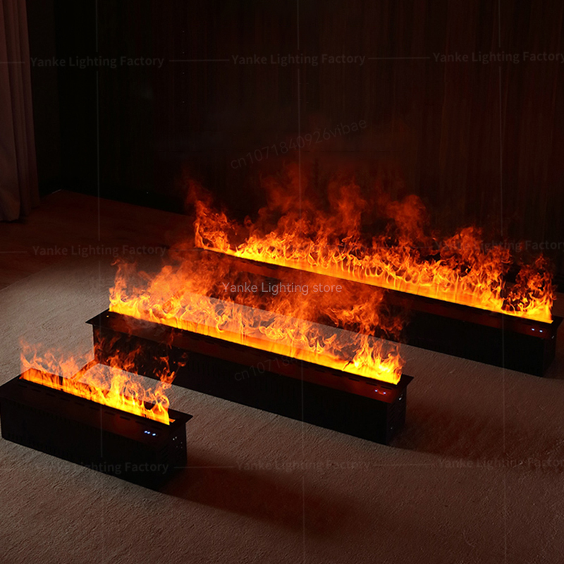 스마트 3D 분무식 벽난로 LED 스팀 불꽃 리모컨 앱 - Smart Home Simulation 리뷰 및 가격
