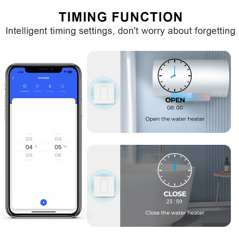 스마트 온수기 스위치/WiFi&블루투스 터치 컨트롤은  - Smart Home Sistem 리뷰 및 가격