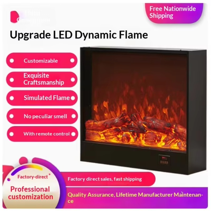 유럽 스타일 전기 벽난로 시뮬레이션 불꽃 스마트 에너지 - Smart Home Simulation 리뷰 및 가격
