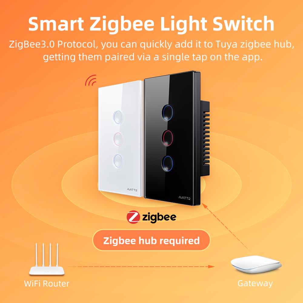 AVATTO 1/2/3/4 Gang ZigBee 스마트 - Tuya Smart Switch 리뷰 및 가격