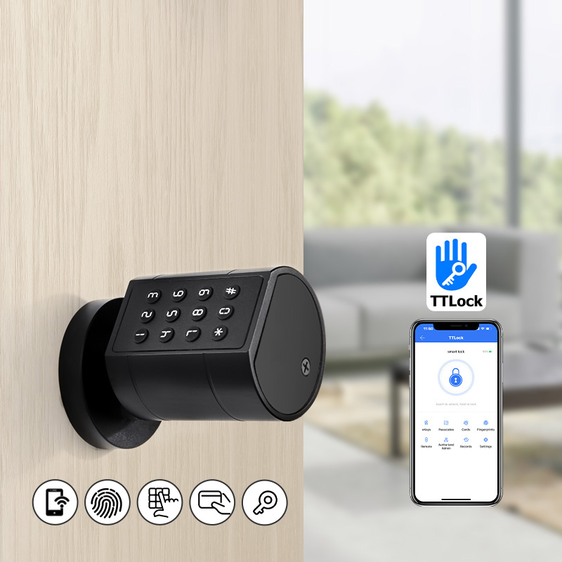 스마트 유로 원통형 도어락 ttlock 앱 키리스 보안 - Smart Home Website 리뷰 및 가격