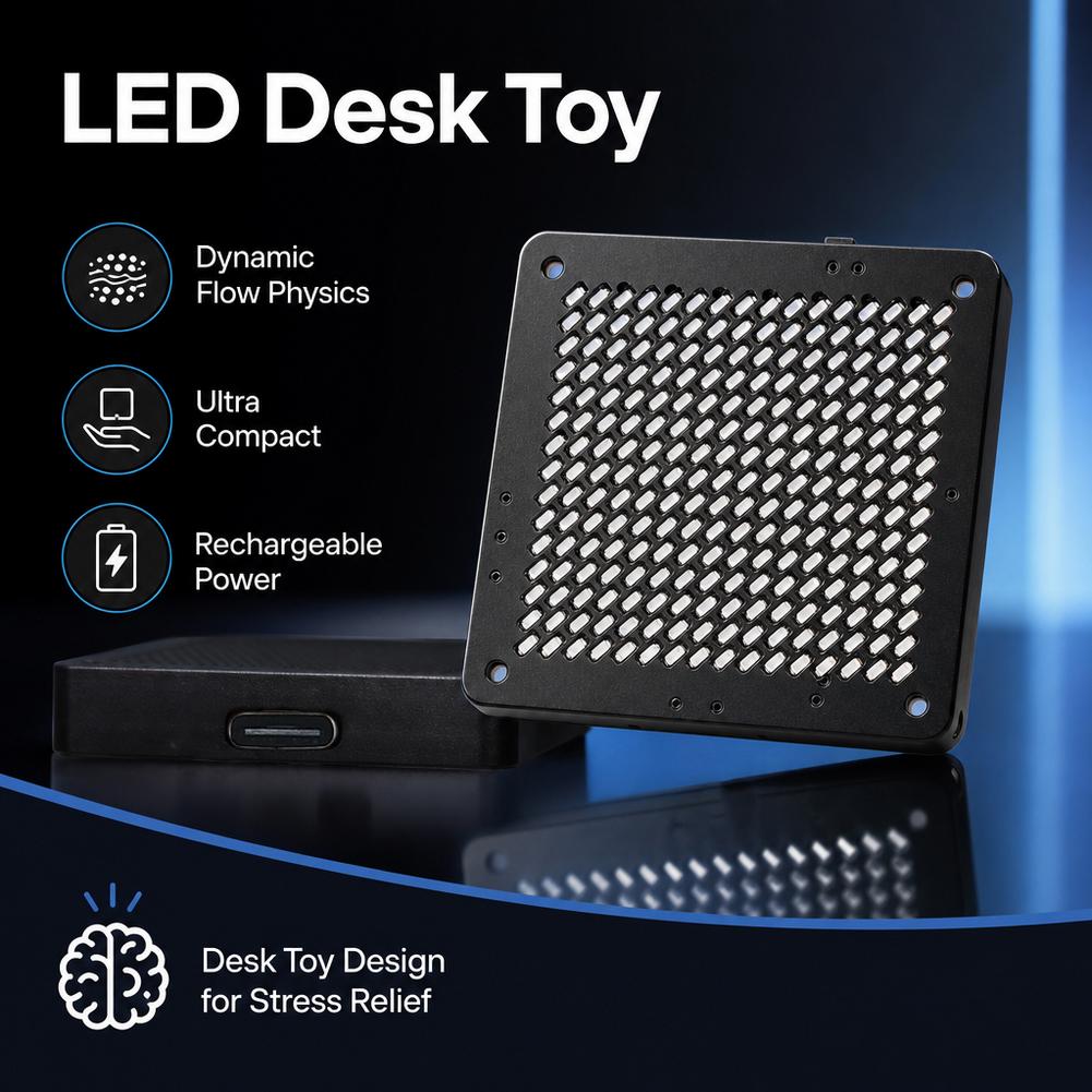 LED 유체 시뮬레이션 데스크 장난감, 스마트 중력 센 - Smart Home Simulation 리뷰 및 가격