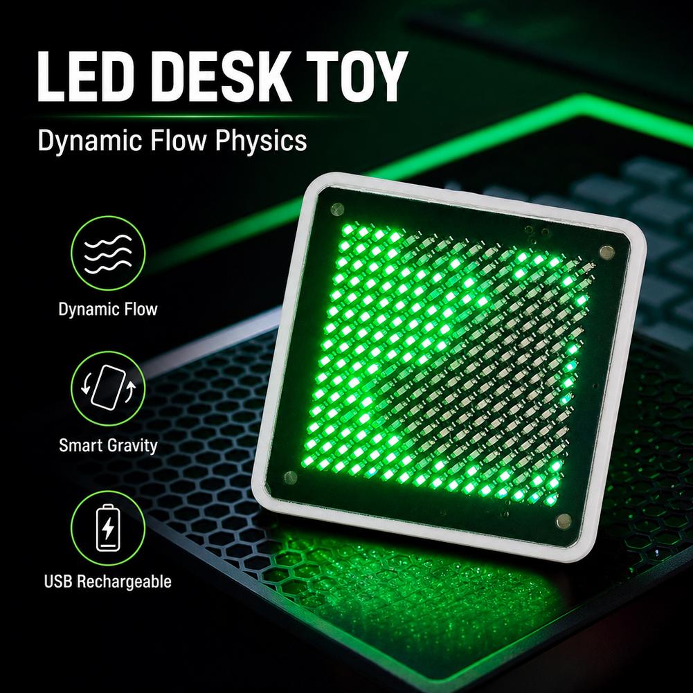 LED 유체 시뮬레이션 데스크 장난감, 스마트 중력 센 - Smart Home Simulation 리뷰 및 가격