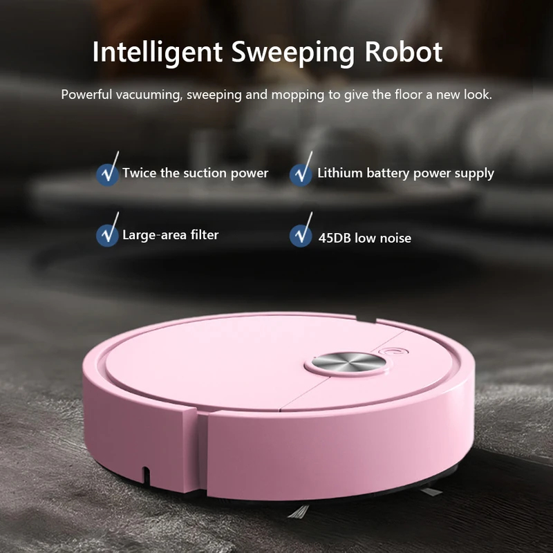 3 in 1 스마트 홈 USB 충전식 진공 청소 로봇, - Vacuum Cleaner Smart Home 리뷰 및 가격