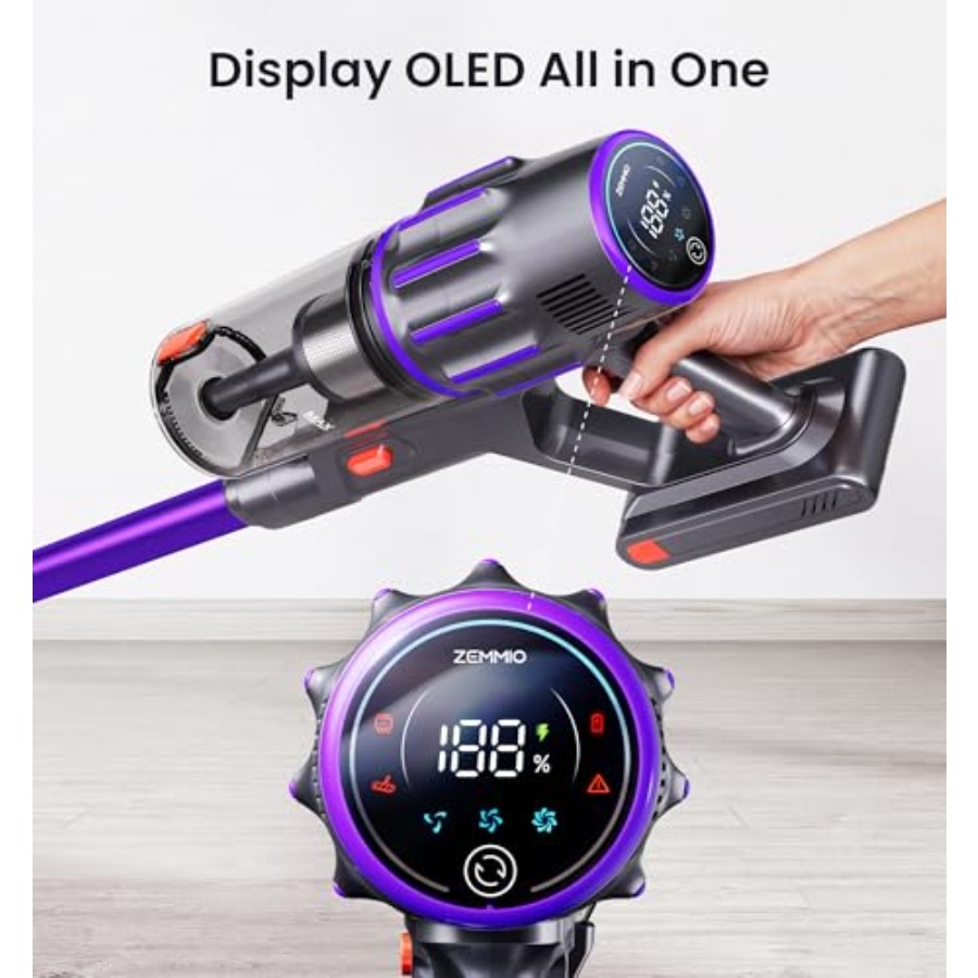 가정용 무선 진공청소기, ABS 플라스틱, 블랙, 65 - Vacuum Cleaner Smart Home 리뷰 및 가격