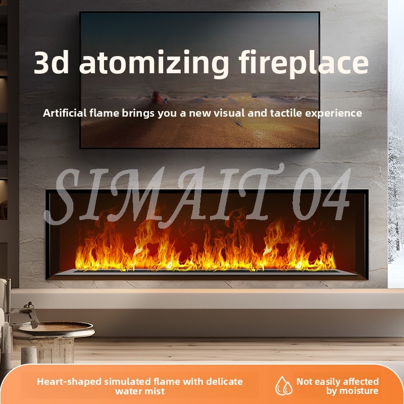 3D 분무식 벽난로 가정용 불꽃 가습기 스마트 코어 내 - Smart Home Simulation 리뷰 및 가격