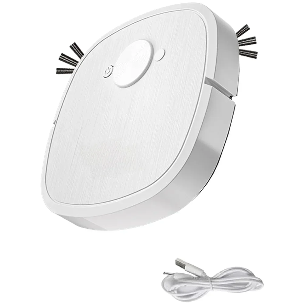 1pcs USB 충전 로봇 진공 청소기 걸레 청소 3  - Vacuum Cleaner Smart Home 리뷰 및 가격