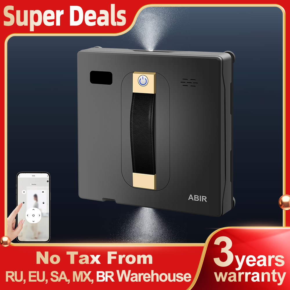 (프로모션 코드: KR1008)로봇 창 클리너 ABIR - Vacuum Cleaner Smart Home 리뷰 및 가격
