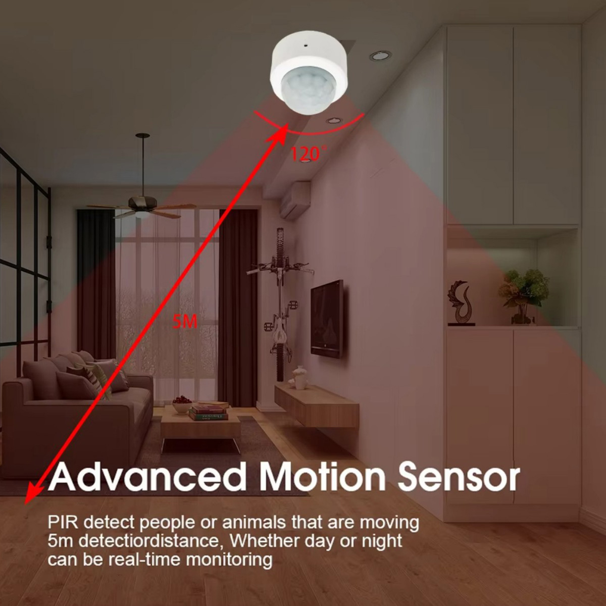Zigbee3.0 미니 PIR 인간 모션 센서 무선 적 - Smart Home Wiser 리뷰 및 가격