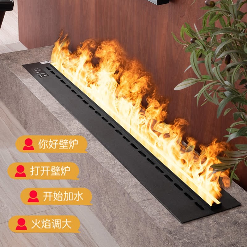 초박형 3D 분무식 전기 벽난로 시뮬레이션 불꽃 스마트 - Smart Home Simulation 리뷰 및 가격