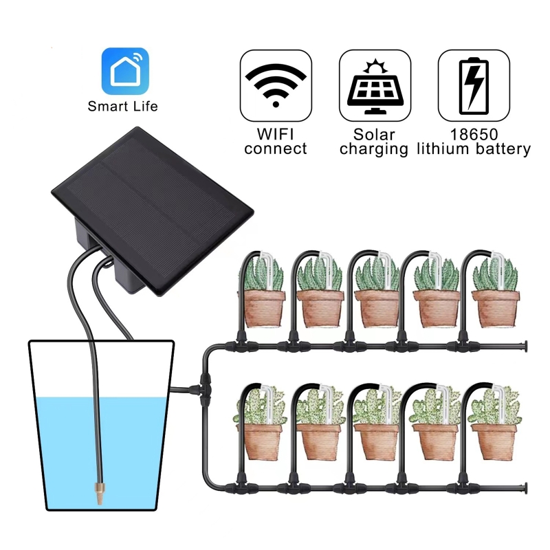 WIFI 태양 자동 급수 기계 키트 모바일 App 원격 - Smart Home Kit 리뷰 및 가격