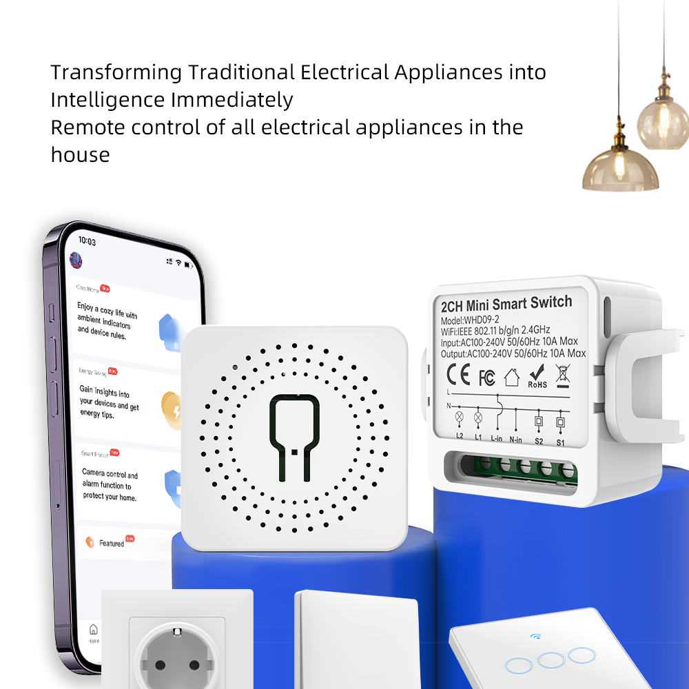 2웨이 투야 스마트 스위치 2갱 스마트 라이트 차단기  - Smart Home Sistem 리뷰 및 가격