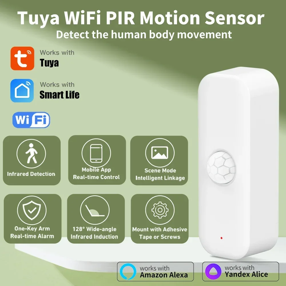투야 와이파이 모션 센서 PIR 스마트 인체 홈 도난  - Smart Home Sistem 리뷰 및 가격