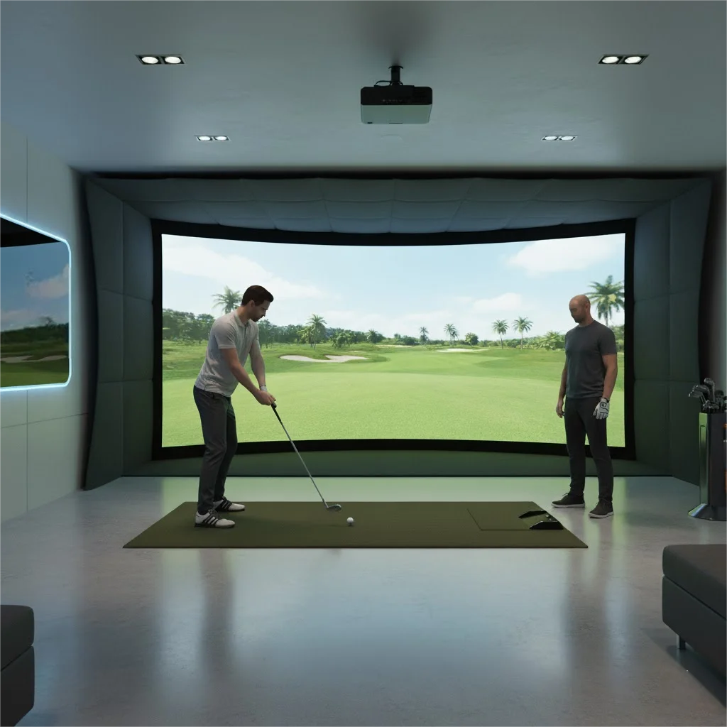 스마트 AR 몰입형 체험 VR 골프 클럽 실내 골프 시 - Smart Home Simulation 리뷰 및 가격