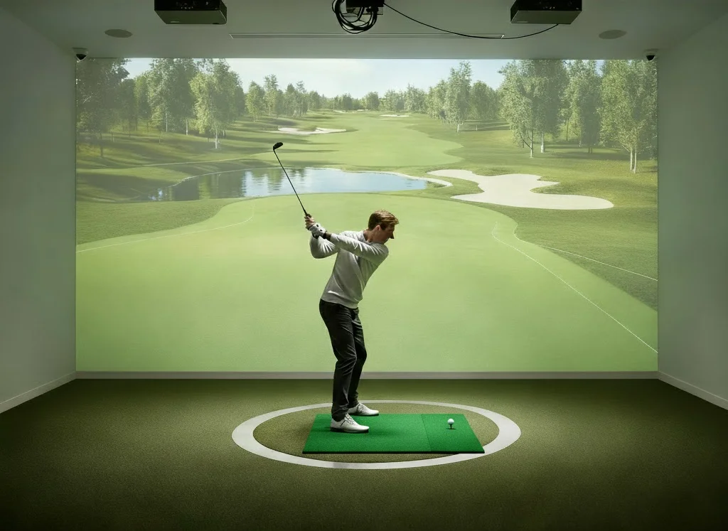 스마트 AR 몰입형 체험 VR 골프 클럽 실내 골프 시 - Smart Home Simulation 리뷰 및 가격